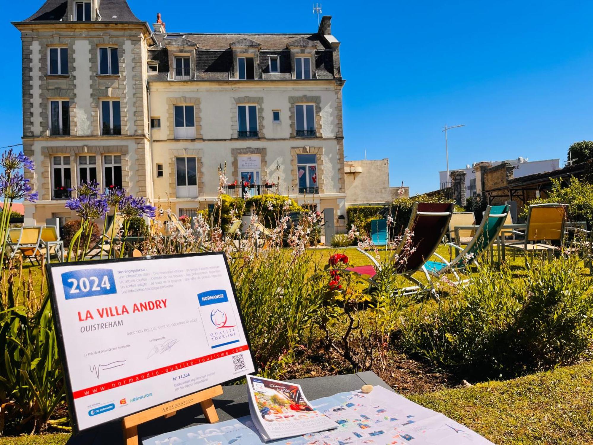La Villa Andry Ouistreham Exterior foto